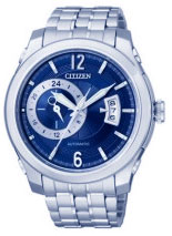 Meccanico Esfera azul, brazalete acero