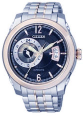 Meccanico Esfera negra, brazalete bicolor